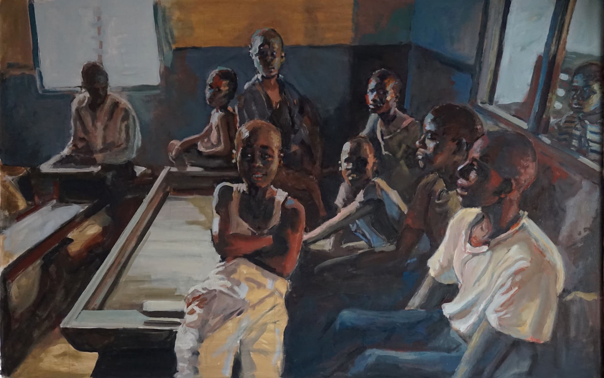 Tim Malcolmson  – Rozmowy ze sobą – malarstwo